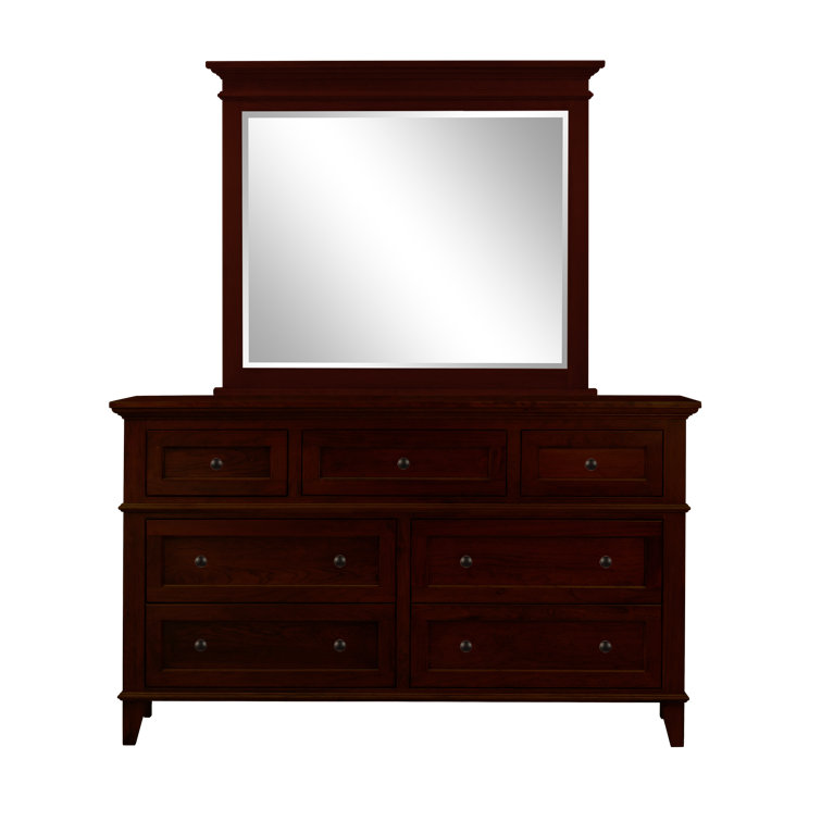 American Amish Furniture Waterford 7 Drawer Dresser Wayfair